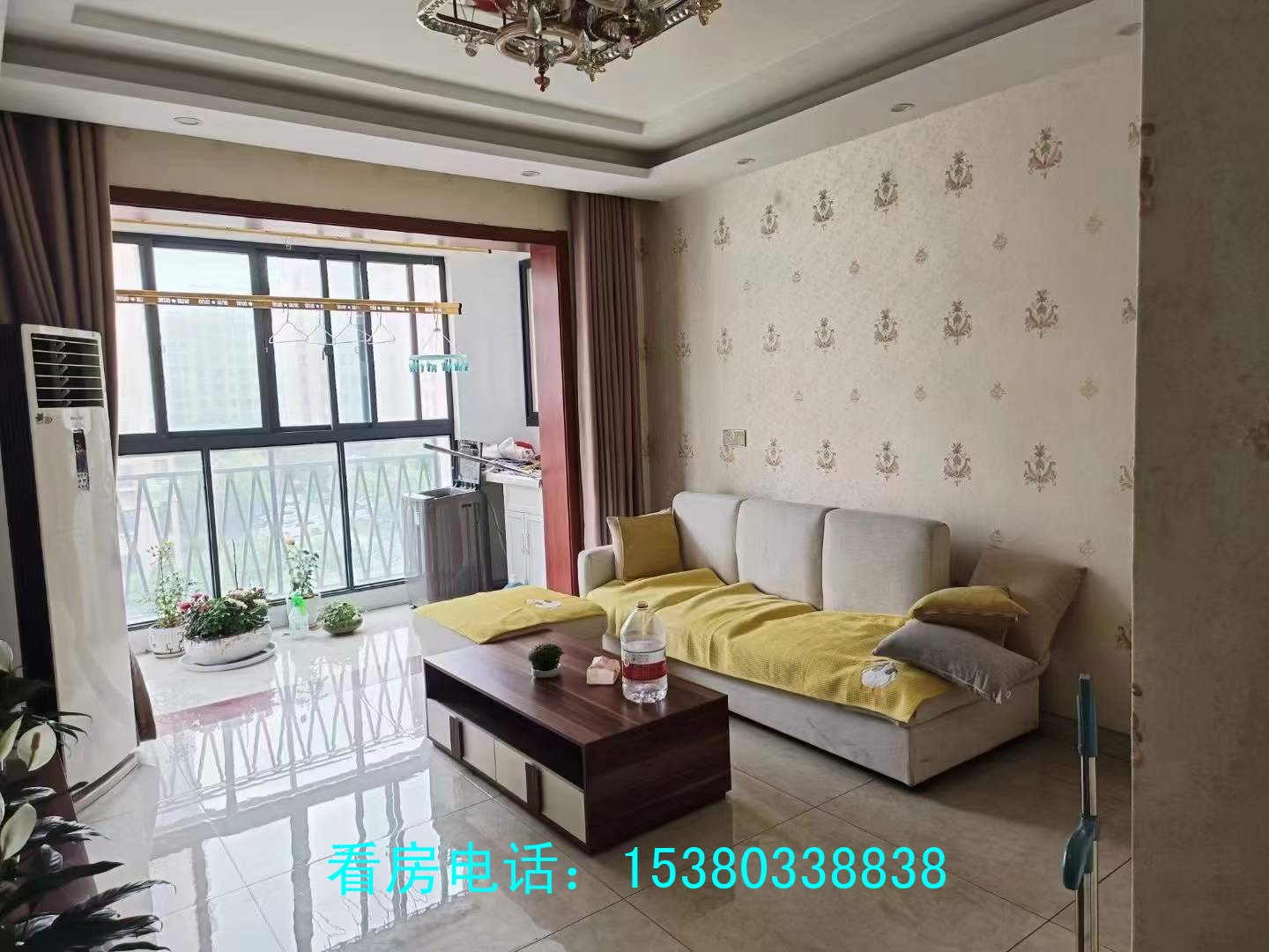 高郵天潤園出租房 精裝兩房 設(shè)施全 1700/月