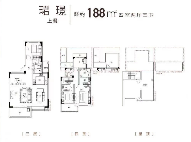 南海中學(xué)對(duì)面，龍信家園工抵房別墅兩套 毛坯別墅 有院子地下室