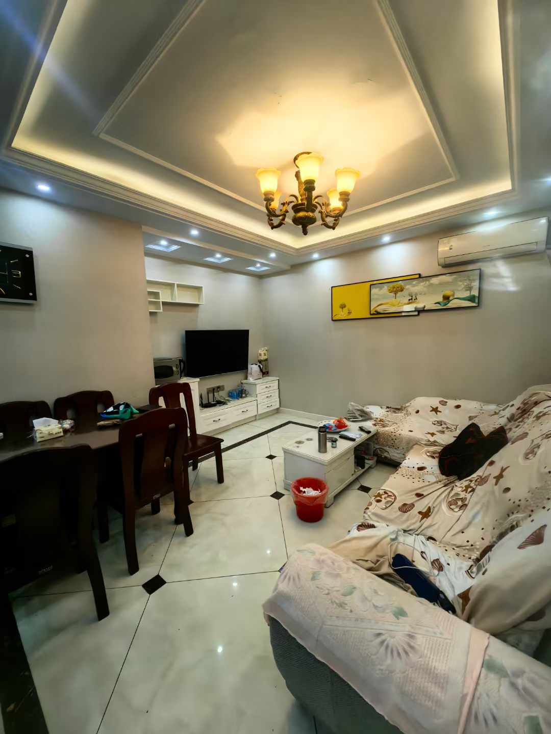急售 高郵高沙園附近，水岸豪庭電梯精裝兩室，拎包入住