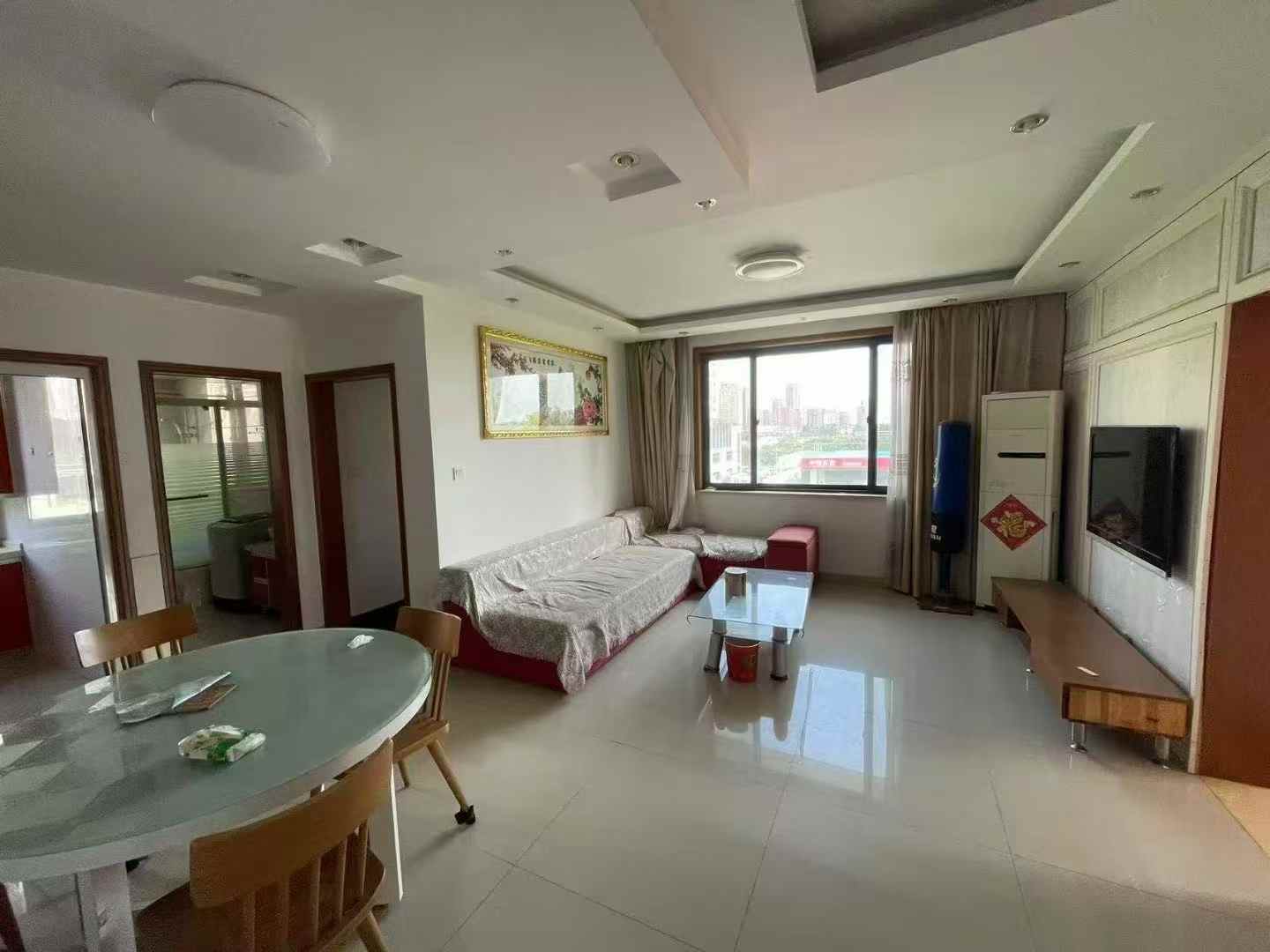 出租 高郵一中附近，瑞和陽光城二期，家裝三房，拎包入住